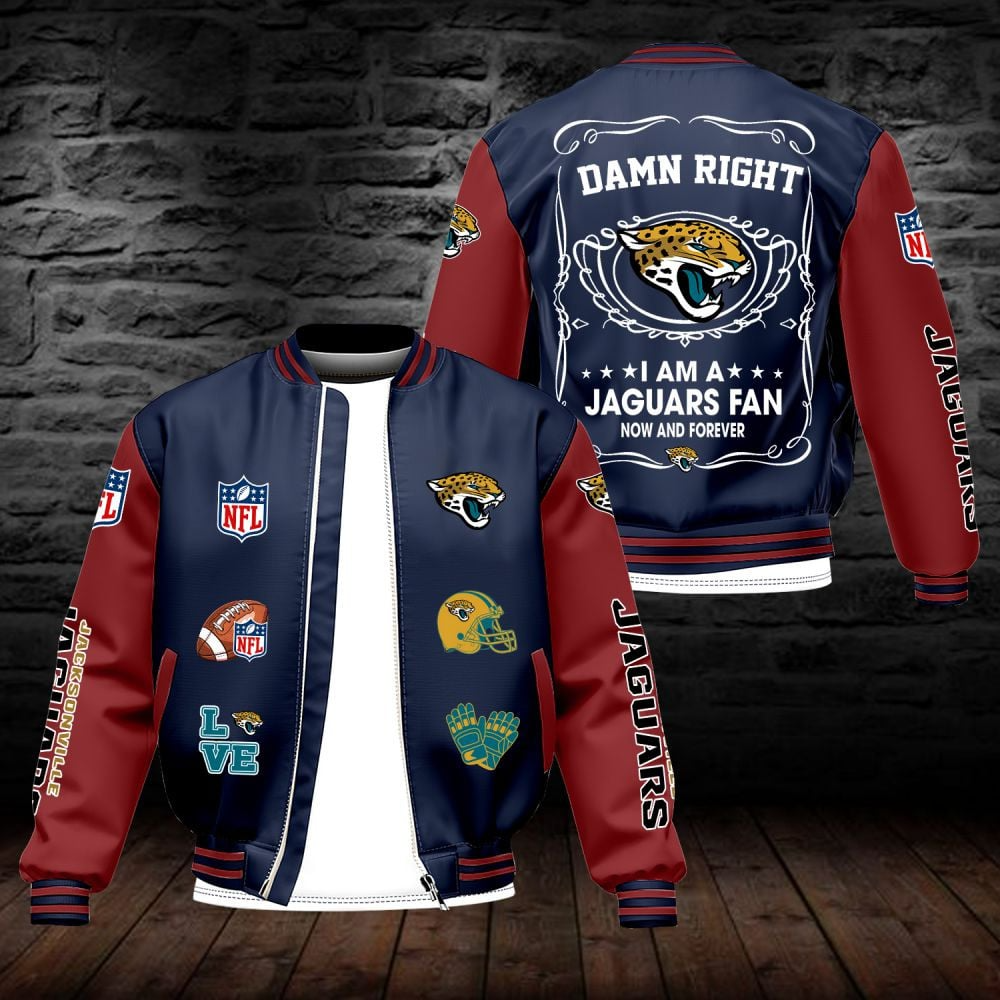 JJ NFL Premium Leather Bomber Jacket DDT HLPHUONG