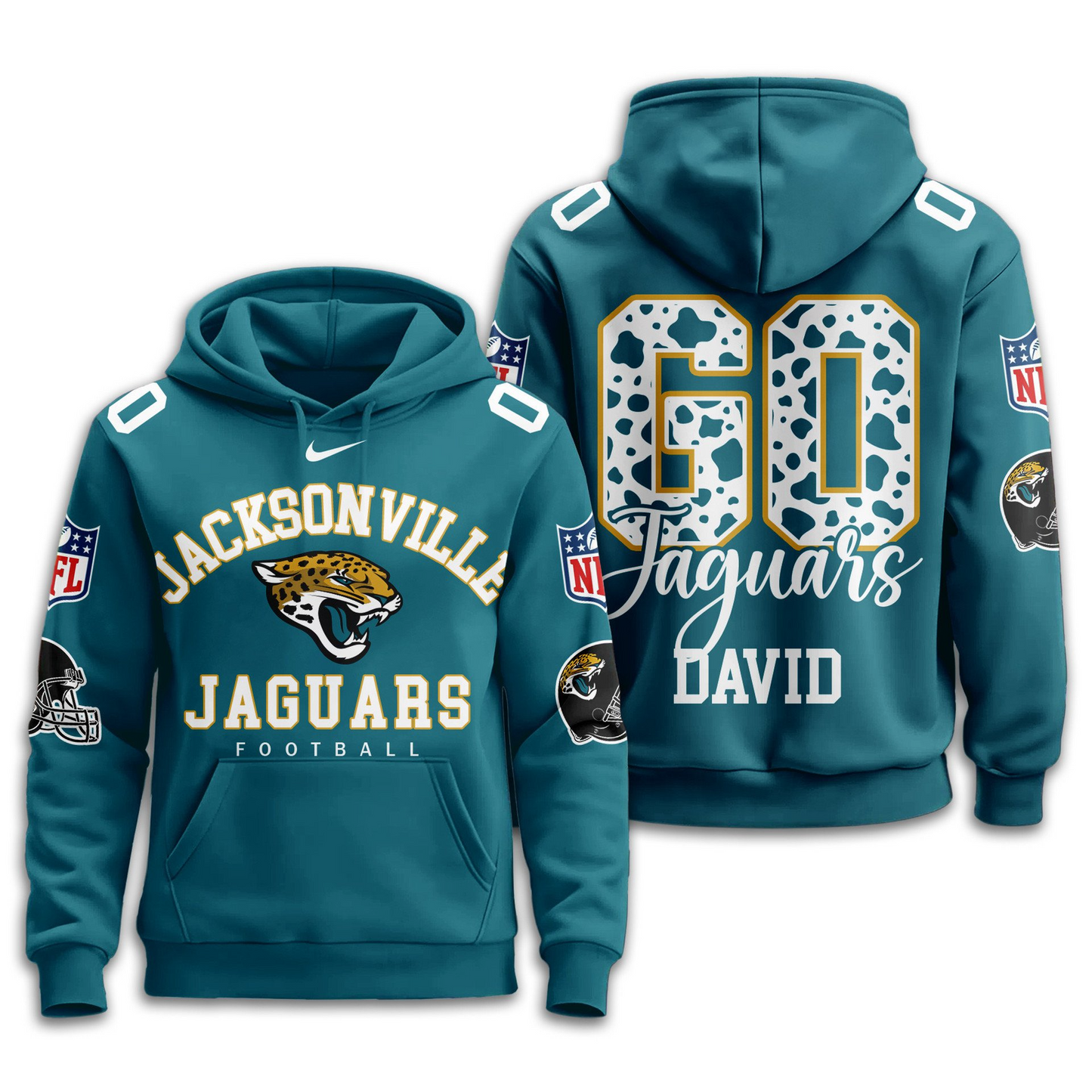 JJ Premium NFL Custom Game Day Hoodie DDT NTL