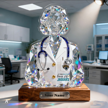 JJ Premium NFL Doctor Crystal Style Desktop Ornament DDT 101125 HLPHUONG