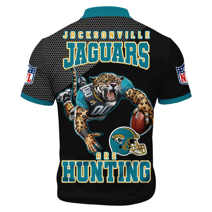 JJ Premium NFL Game Day Polo With Zipper Shirt DDT NTL