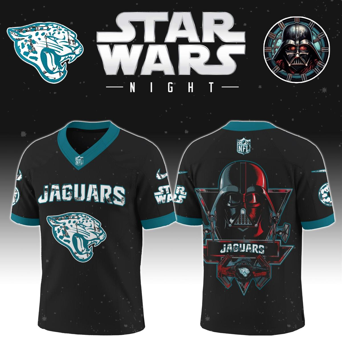 JJ x S.Wars Darth Vader 2025 Football Jersey DDT NTL
