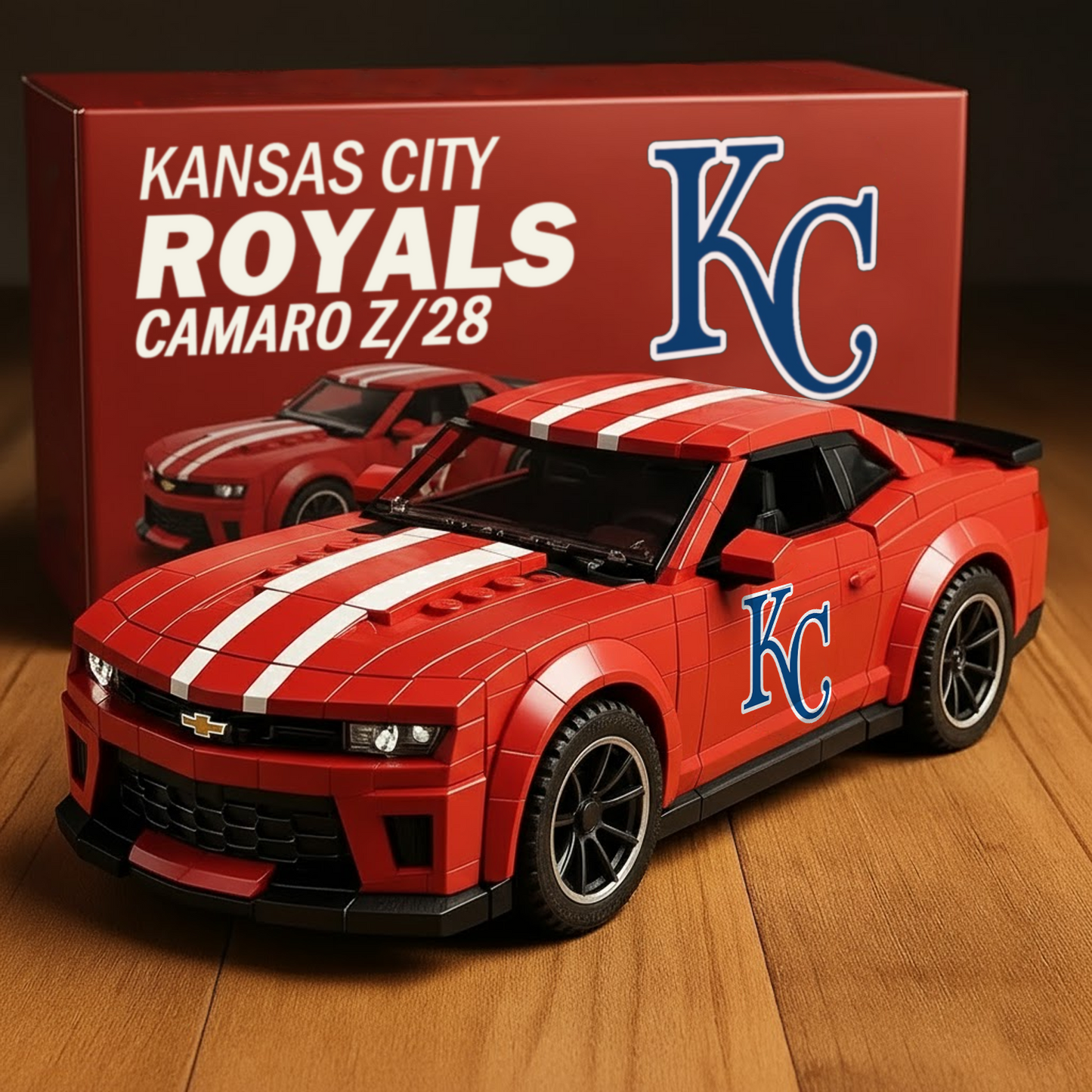 KC x MLB Baseball Team Camaro Z28 1511 DatND DVT