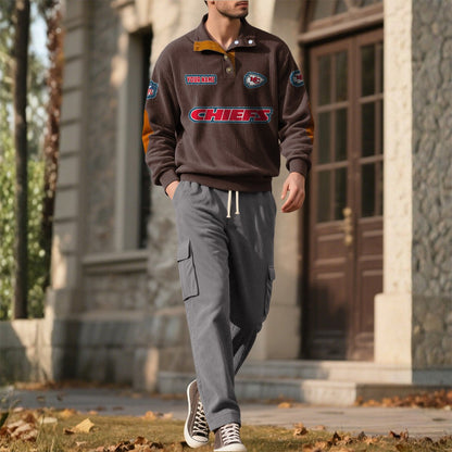 KC x NFL Men's Corduroy Sweatshirt 1011 DatND DVT