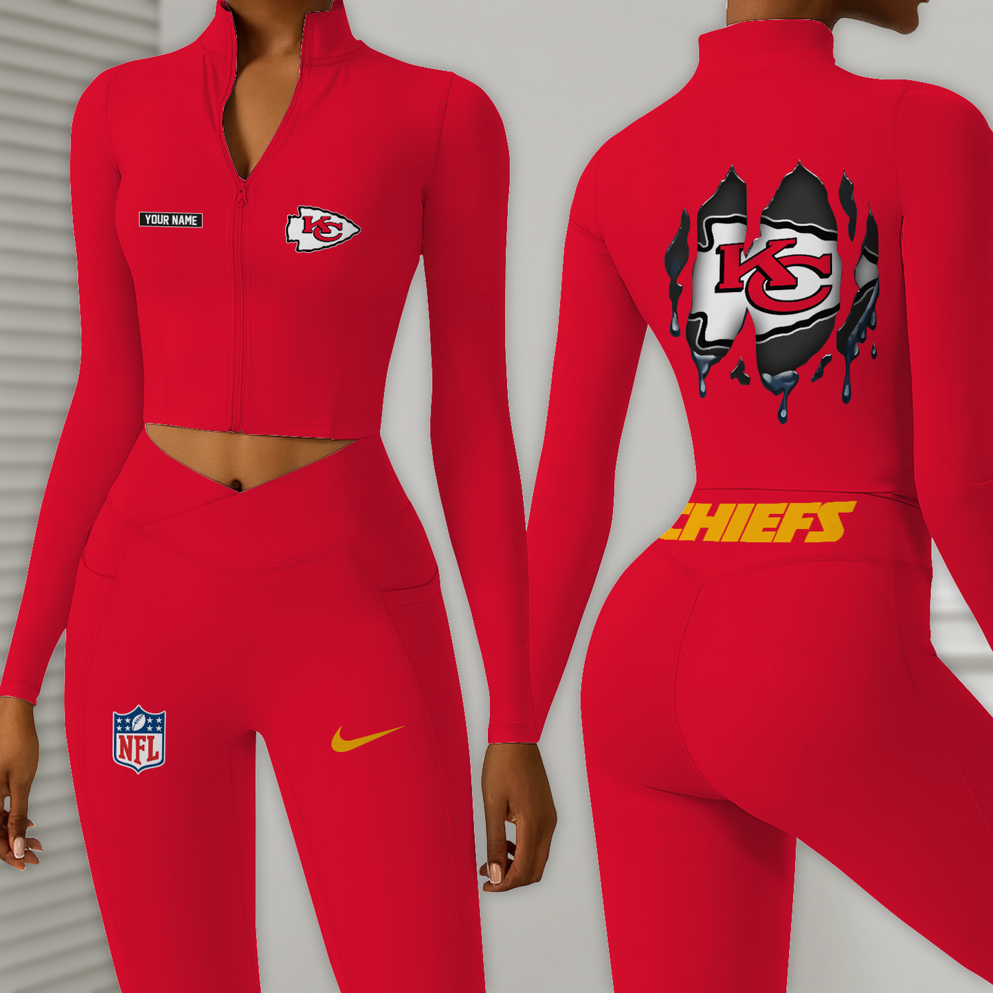 KC x NFL Women's Activewear Set DatND DVT