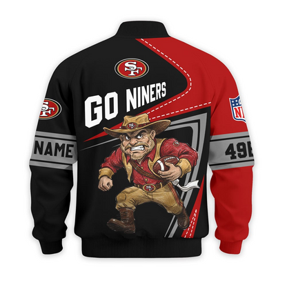 KCC Premium NFL Game Day 3D Bomber Jacket DDT NTL