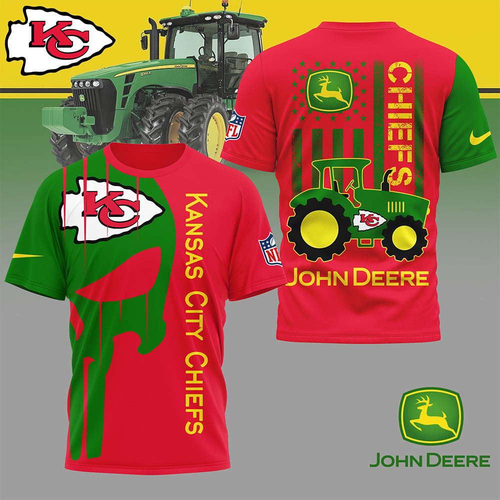 KCC Premium NFL x John Deere 3D Shirt DDT NTL