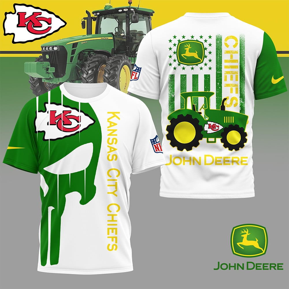 KCC Premium NFL x John Deere 3D Shirt DDT NTL