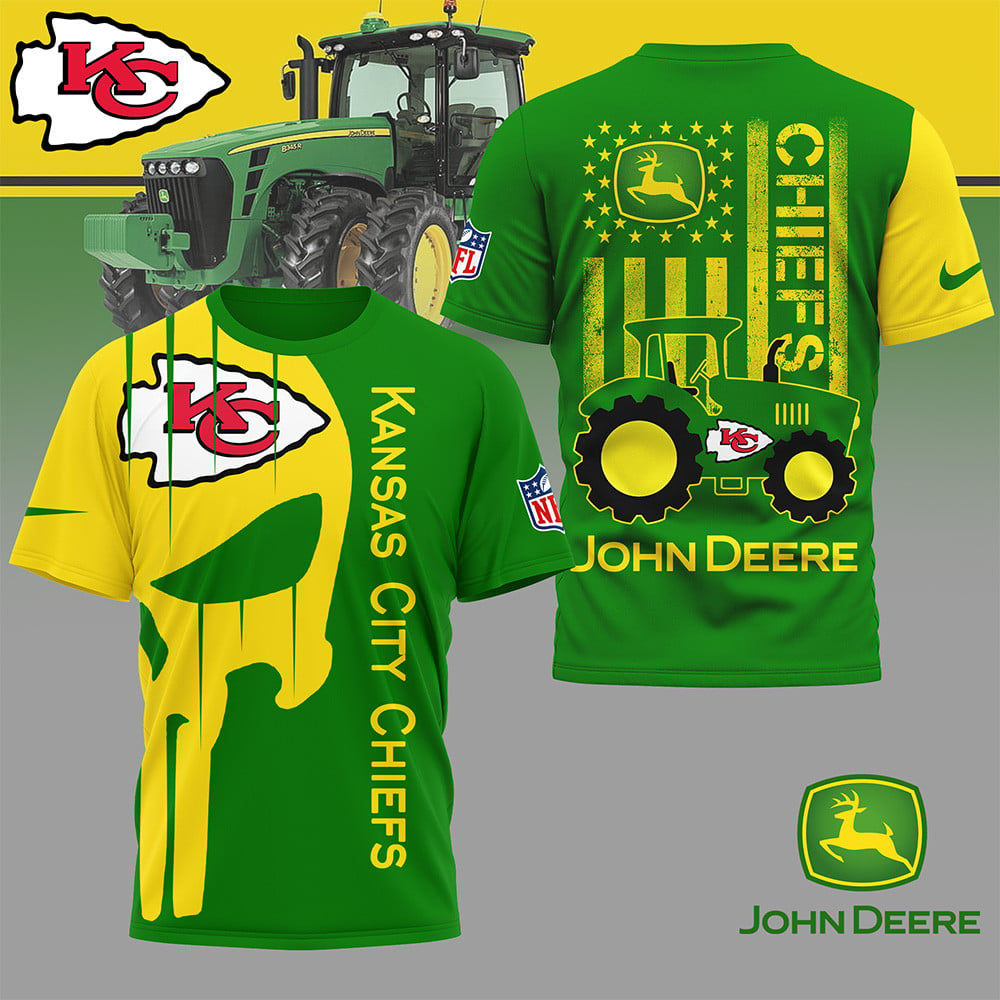 KCC Premium NFL x John Deere 3D Shirt DDT NTL