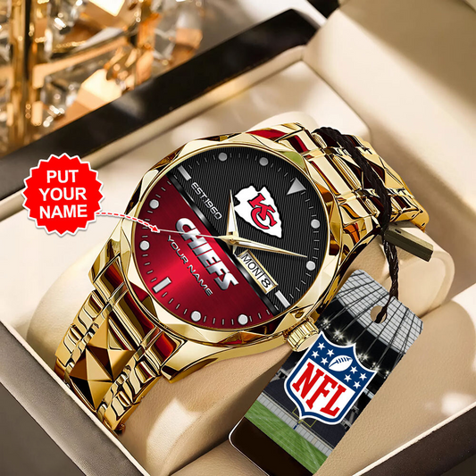KCC x NFL Alloy Luxury Quartz Watch DATND TANTD