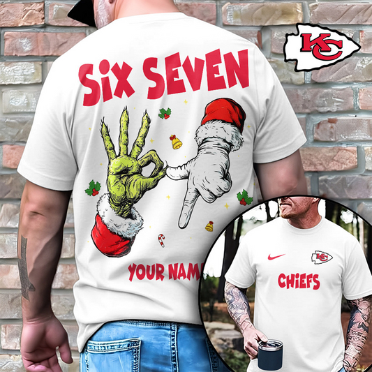 KCC x NFL Funny Six Seven Hot Trend Tshirt Custom Any Name DATND TANTD