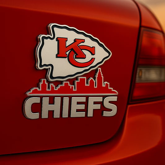 KCC V2 Premium 3D Car Name Badge DDT TTV