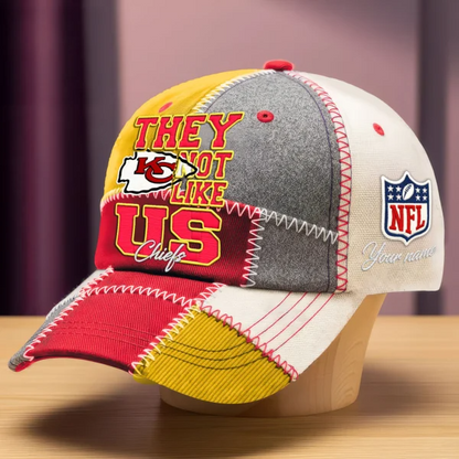 Kansas City Chiefs Premium NFL They Not Like Us Cap V4 NAK