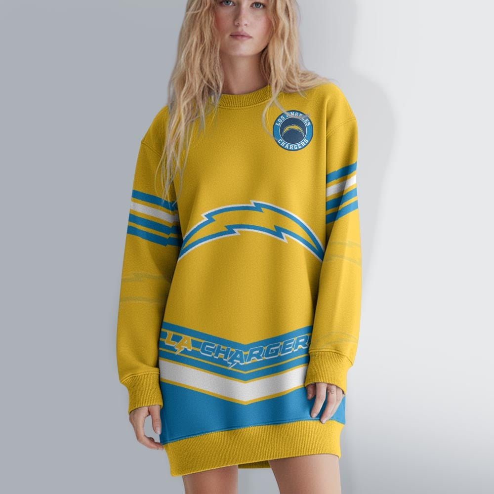 LAC NFL Sweatshirt Dress DDT HLPHUONG