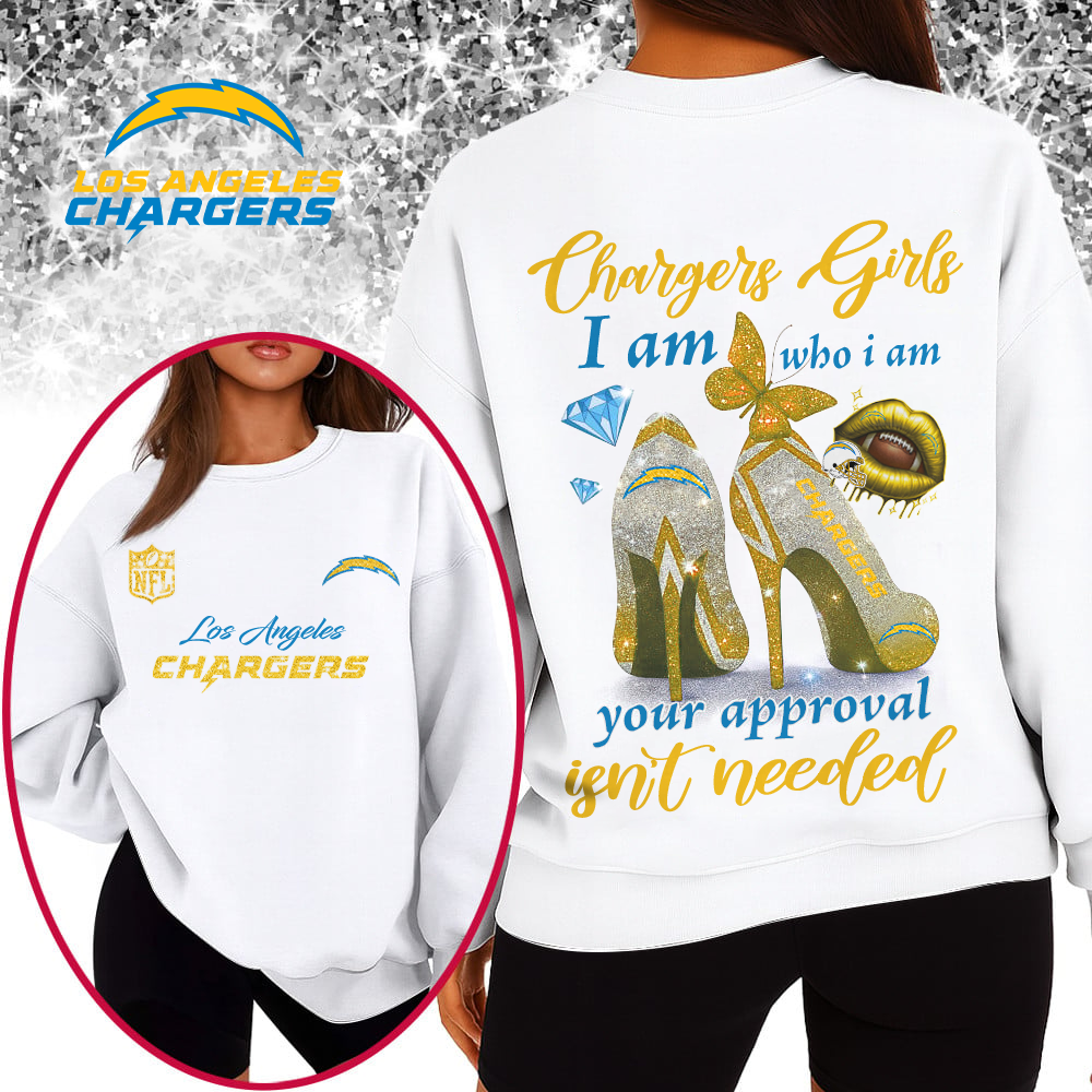 LAC Premium NFL I Am Who I Am Glitter 3D Apparel DDT 211025 NTL