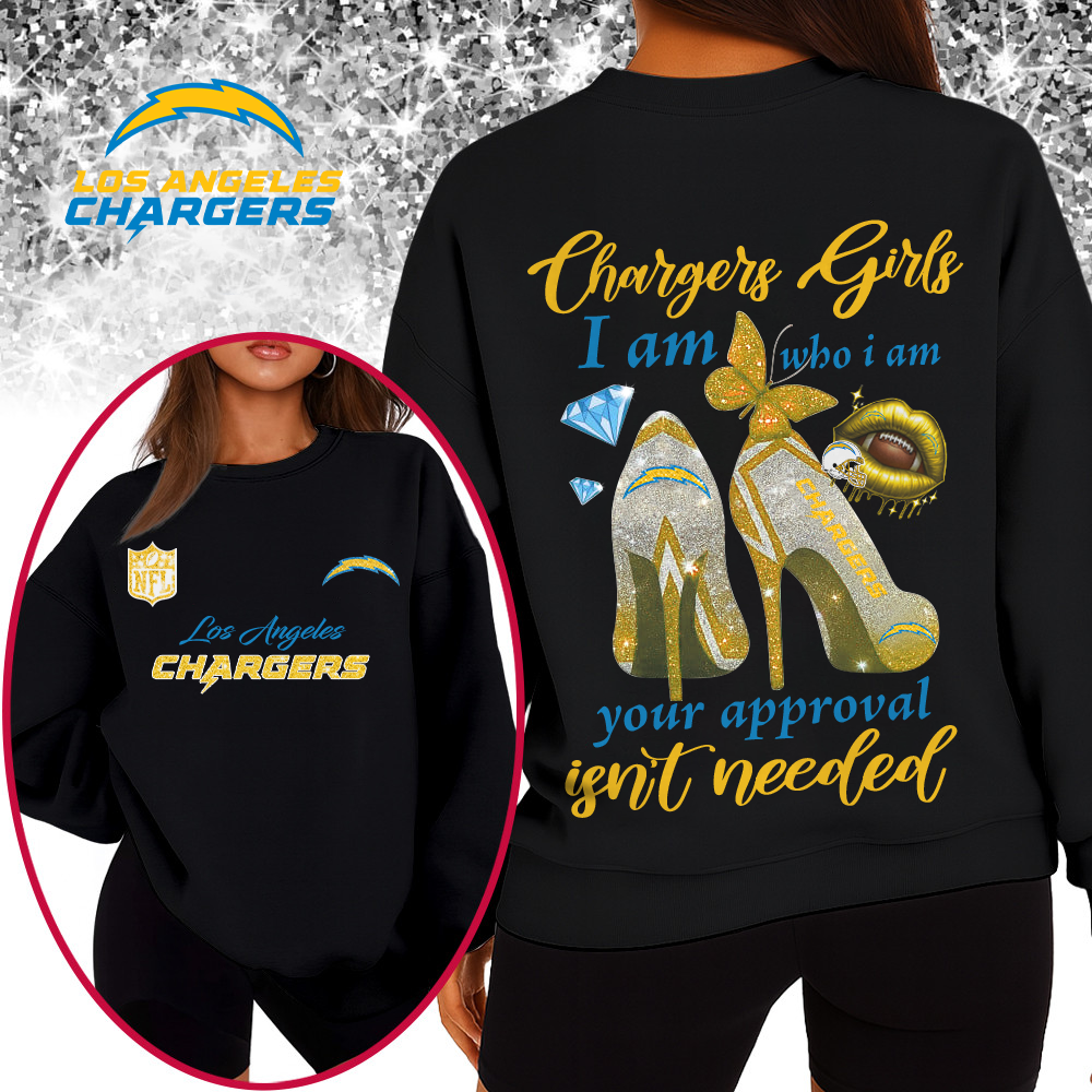LAC Premium NFL I Am Who I Am Glitter 3D Apparel DDT 211025 NTL