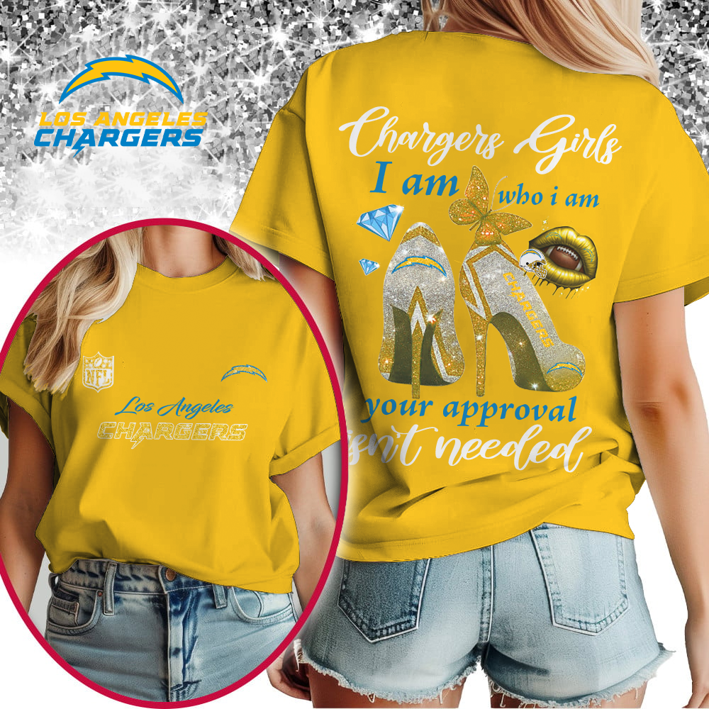 LAC Premium NFL I Am Who I Am Glitter 3D Apparel DDT 211025 NTL