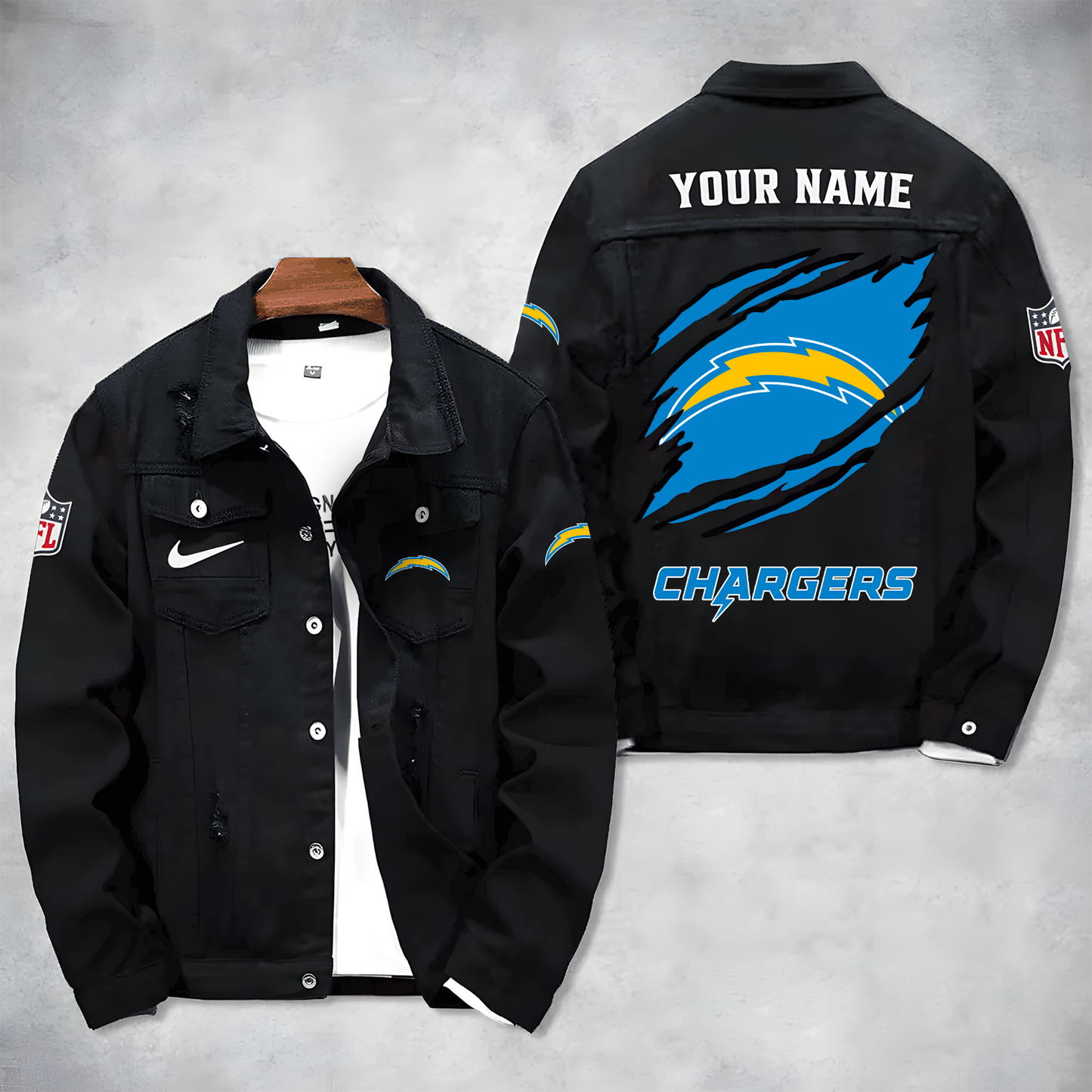 LAC X NFL Denim Jacket 0210 DatND ThuongNH