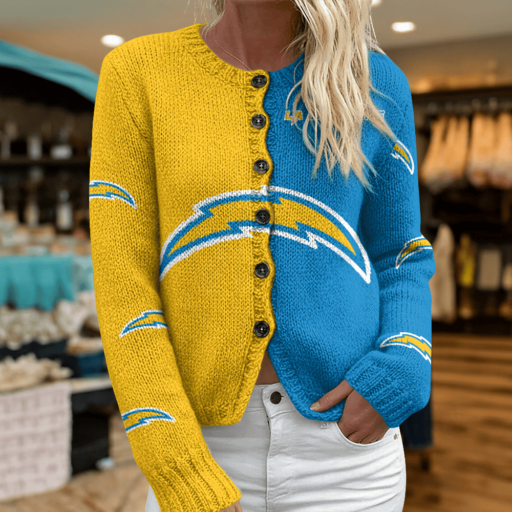 LAC x NFL Cardigan Sweatshirt With Button v1  DatND DVT