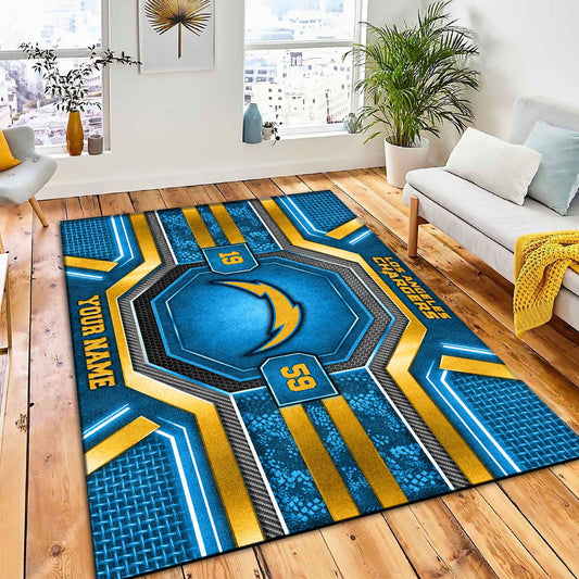 LAC x NFL Custom Rug DatND DVT