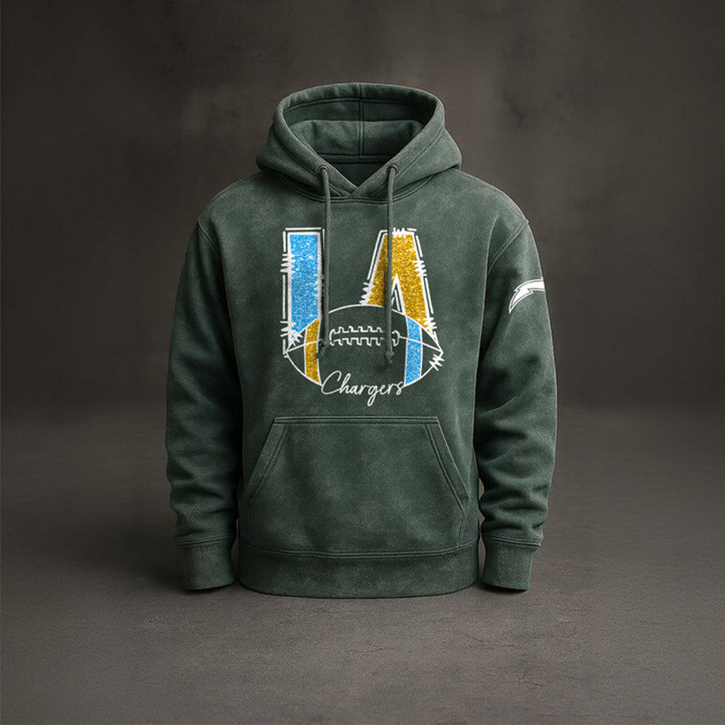 LAC x NFL Embossed Hoodie DatND THUONGNH