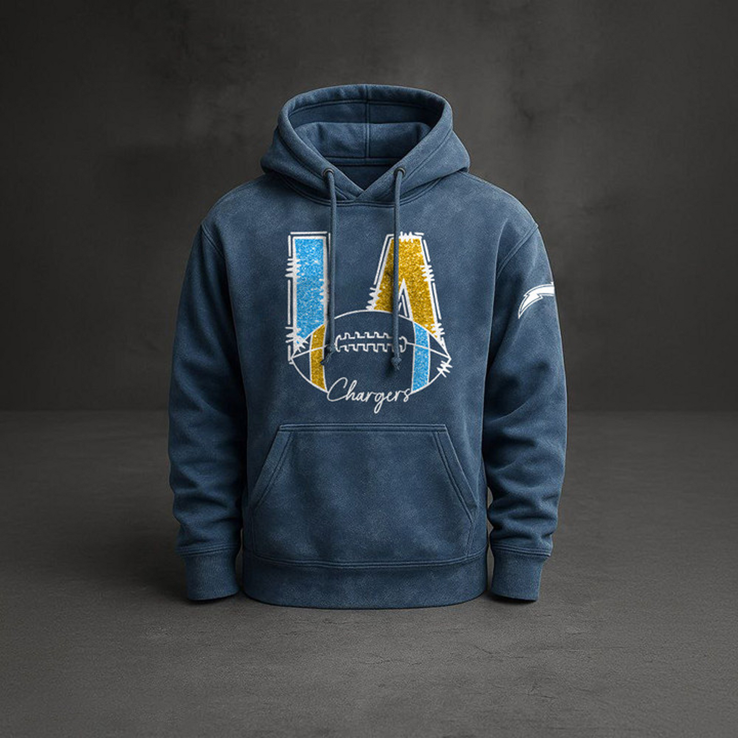 LAC x NFL Embossed Hoodie DatND THUONGNH