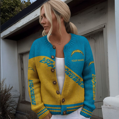 LAC x NFL Knitted Cardigan DATND TANTD