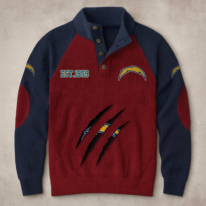 LAC X NFL corduroy colorblock long sleeves V1 NAK THUONGNH