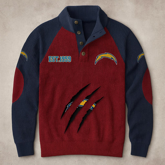 LAC X NFL corduroy colorblock long sleeves V1 NAK THUONGNH