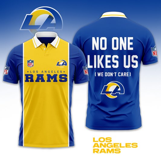 LAR NFL No One Like Us Polo Shirt DDT HLPHUONG