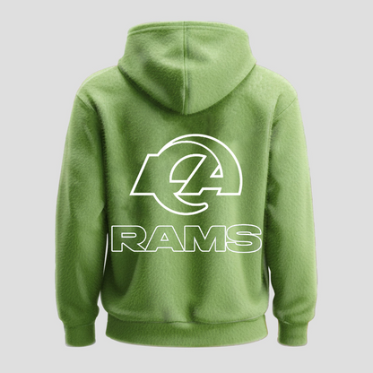 LAR Premium NFL Grinch Christmas Hoodie DDT CTND