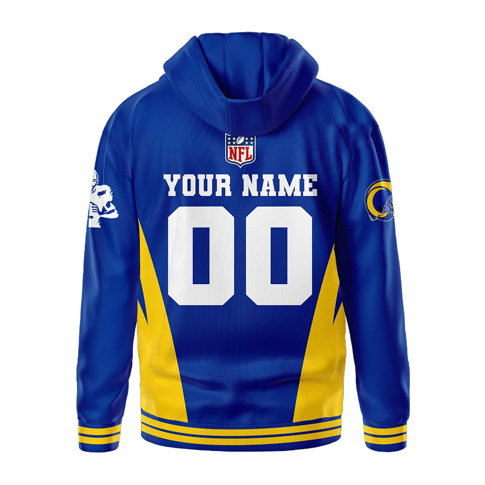 LAR Premium NFL Personalized Fan Hoodie DDT NTL