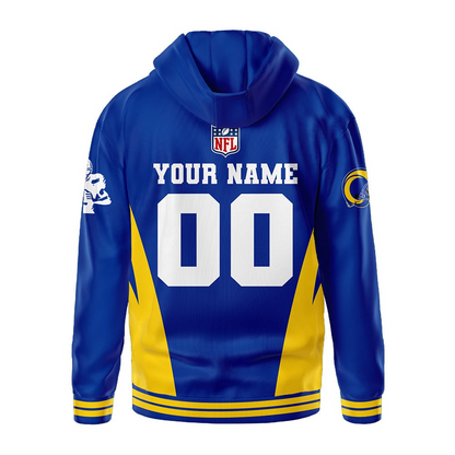 LAR Premium NFL Personalized Fan Hoodie DDT NTL