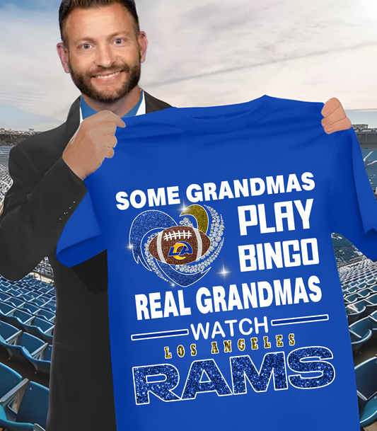 LAR X NFL some grandmas play bingo real grandmas wach DATND THUONGNH