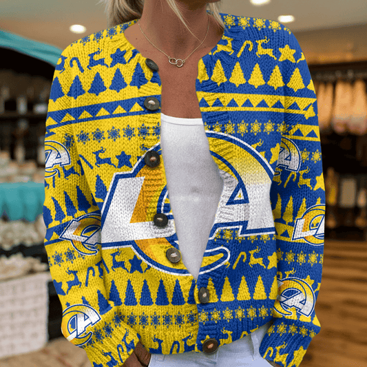 LAR x NFL Cardigan Sweatshirt With Button V2  DatND DVT