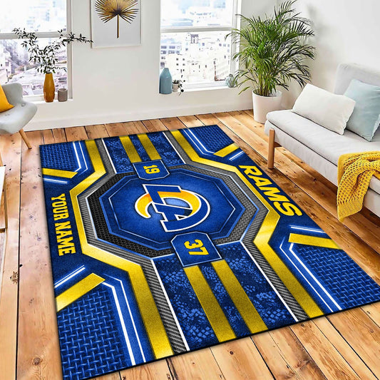 LAR x NFL Custom Rug DatND DVT