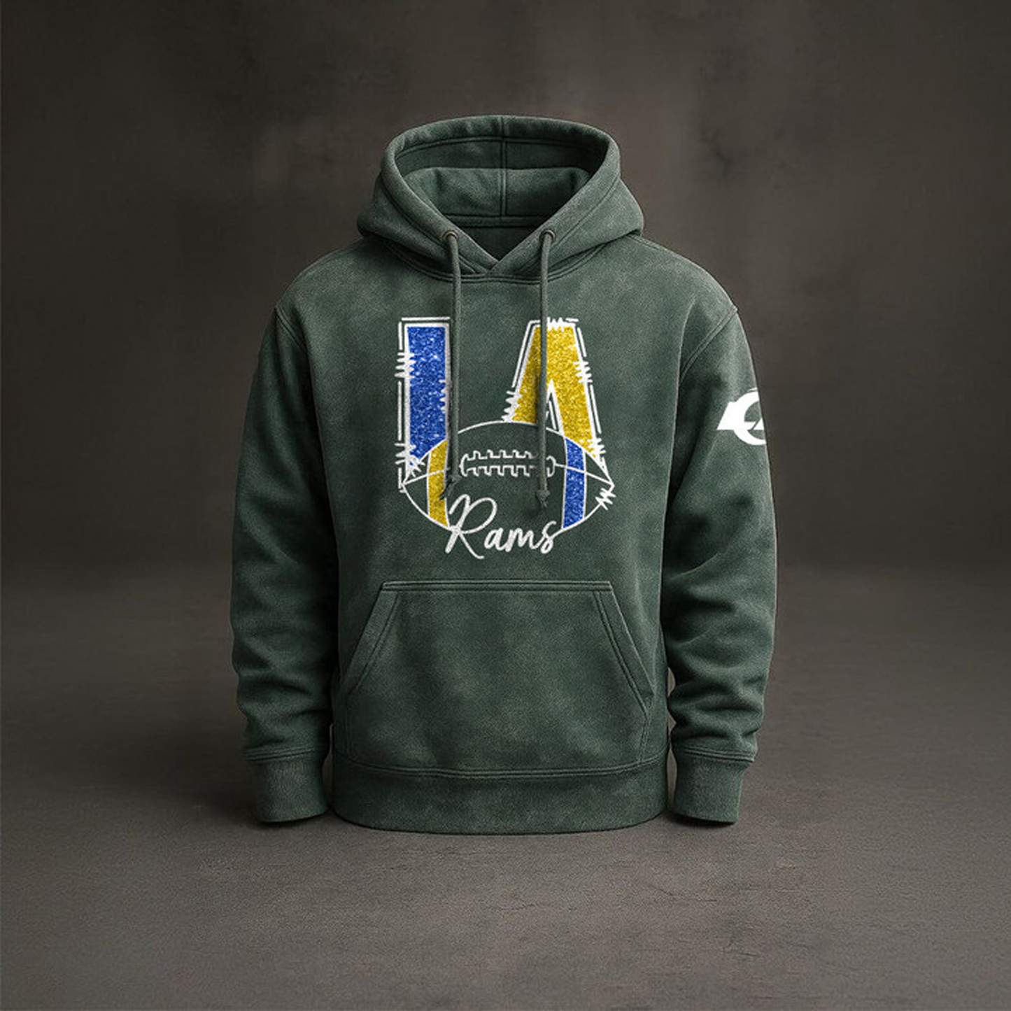 LAR x NFL Embossed Hoodie DatND THUONGNH
