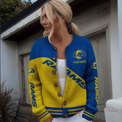 LAR x NFL Knitted Cardigan DATND TANTD