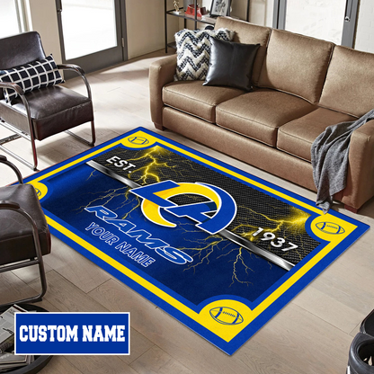 LAR x NFL Rug DATND TANTD