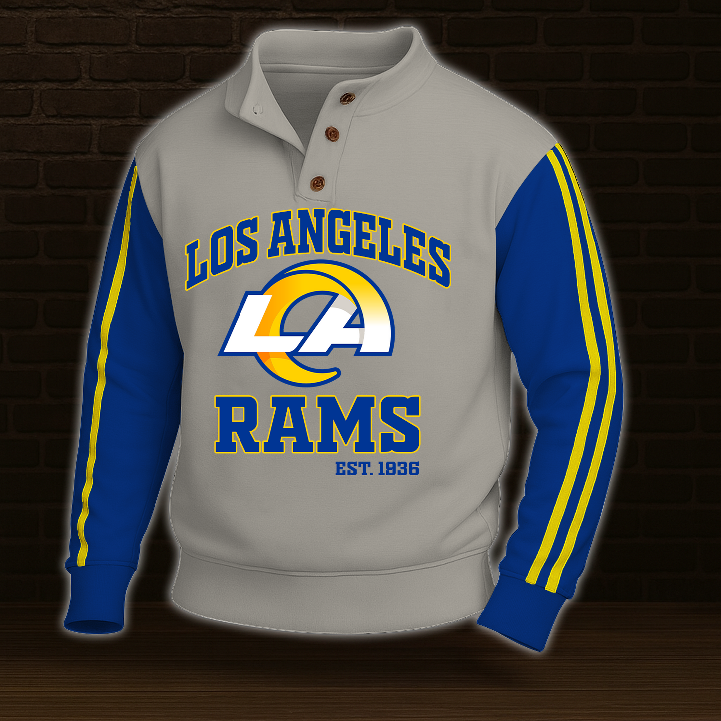 LAR x NFL Stand Collar Sweatshirt DATND TANTD 031025