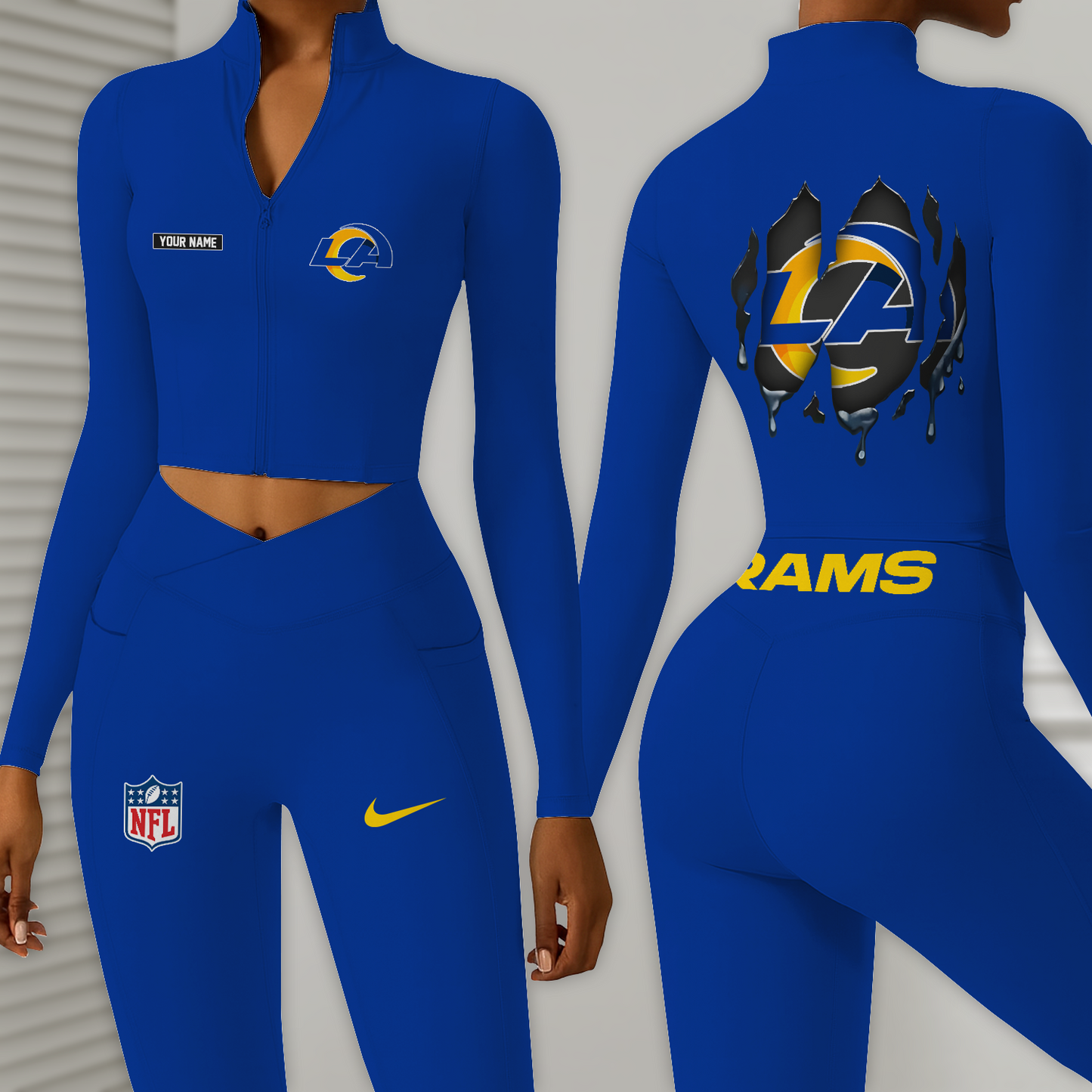 LAR x NFL Women's Activewear Set DatND DVT