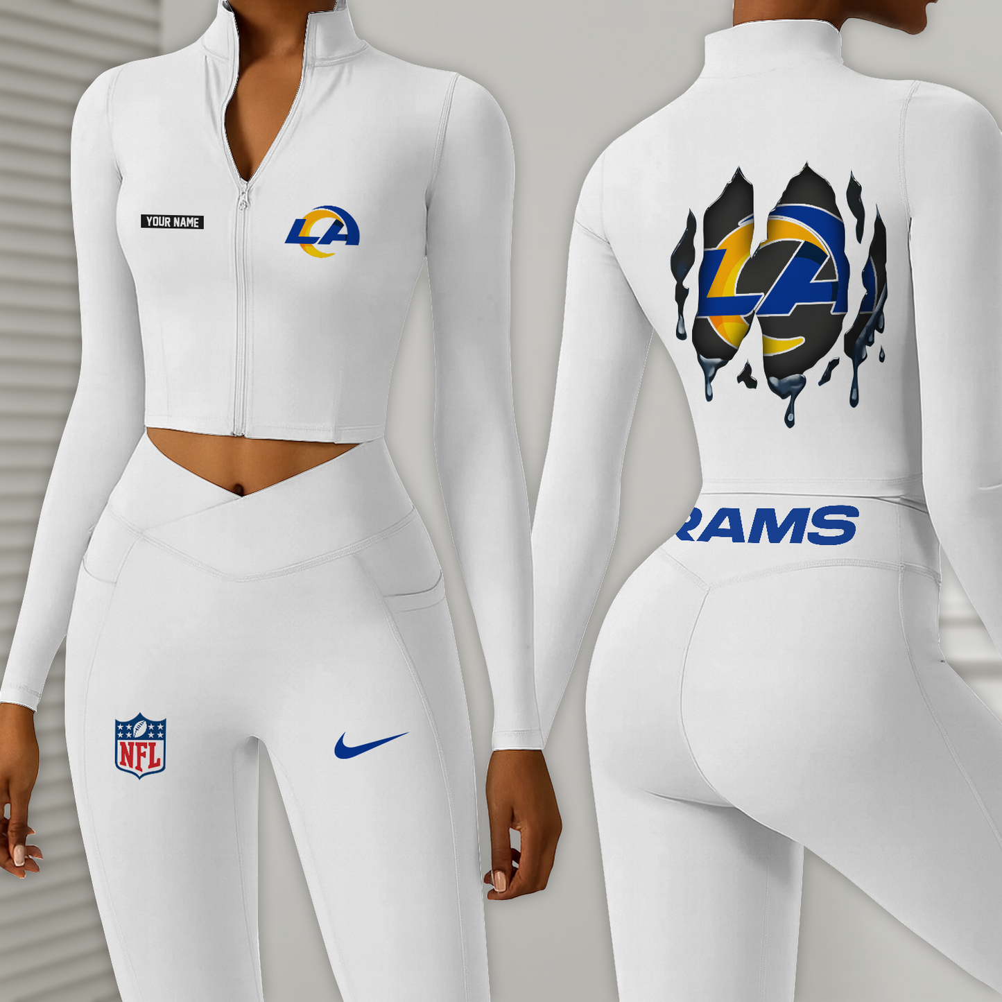 LAR x NFL Women's Activewear Set DatND DVT