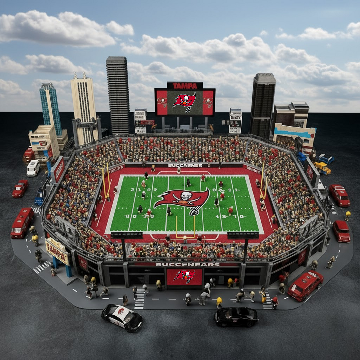 LEGO TB x NFL Display Stadium DatND DVT