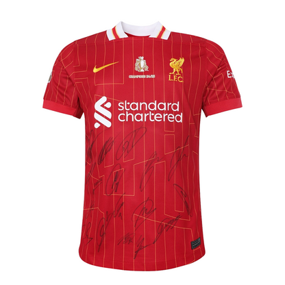 LFC Signed Champions 2425 Squad Boxed 2025