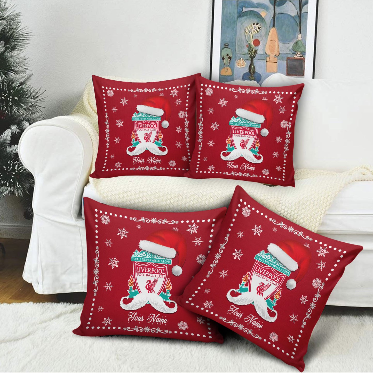 LIV x EPL Christmas Pillow DatND DVT