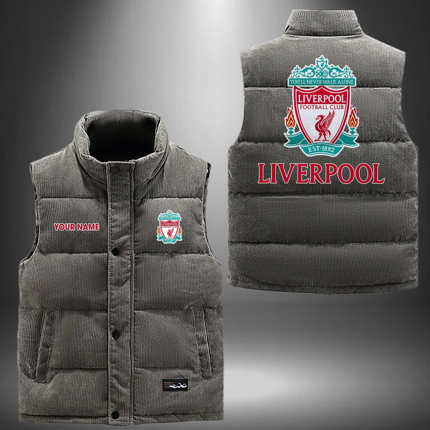 LIV x EPL Vest Jacket Cotton Warm Sleeveless Coat DatND DVT