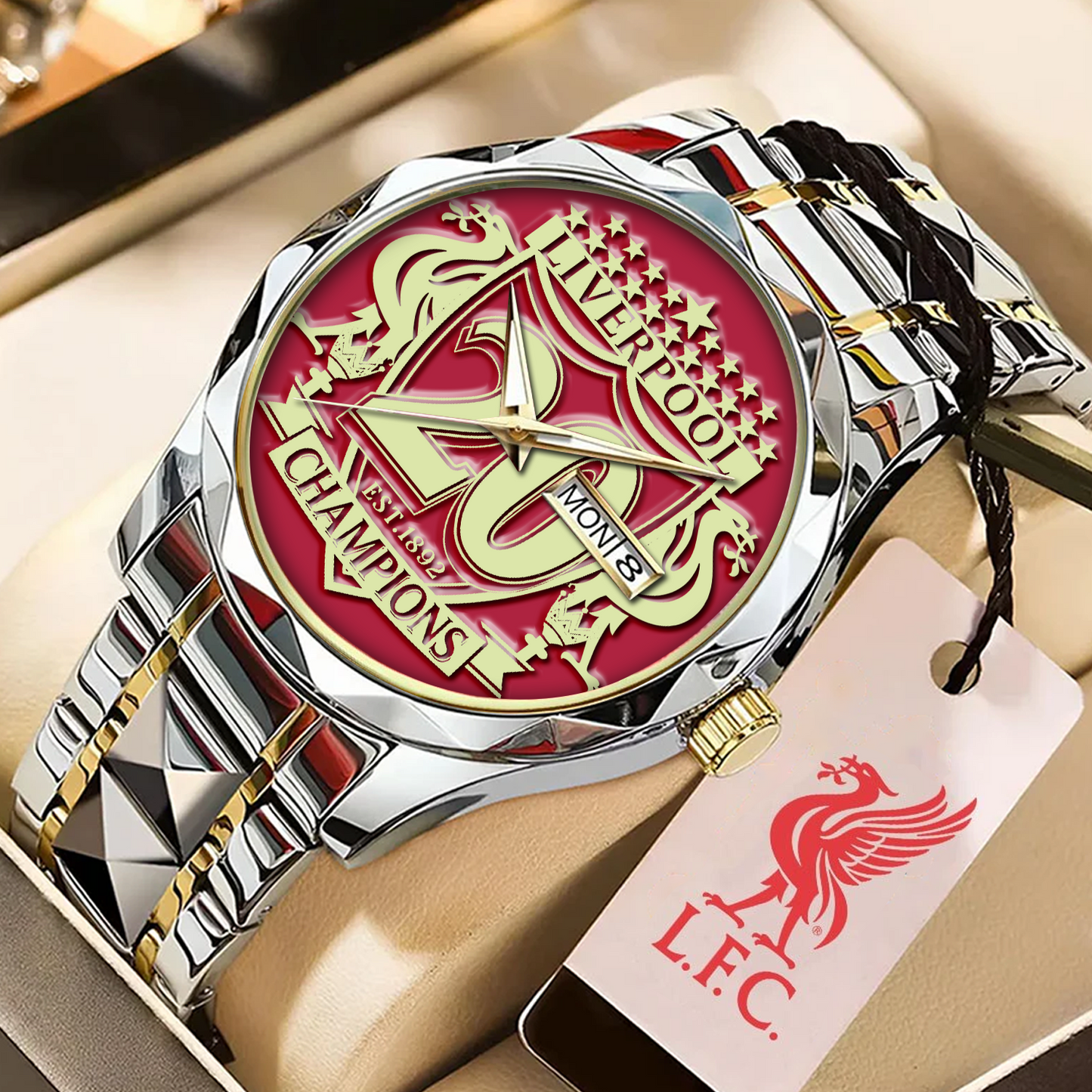LIV x RL Alloy Luxury Quartz Watch V4 DATND TANTD