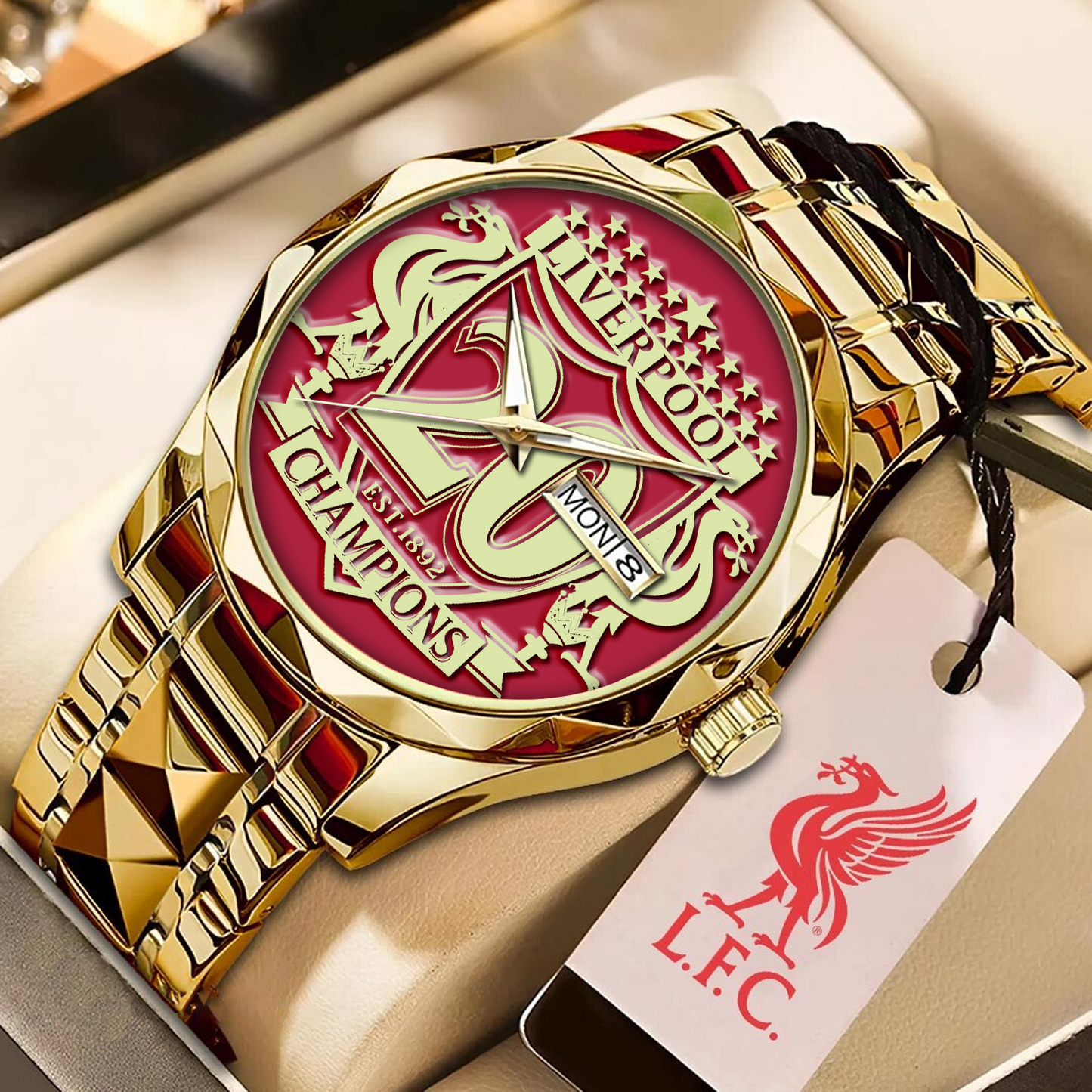 LIV x RL Alloy Luxury Quartz Watch V4 DATND TANTD