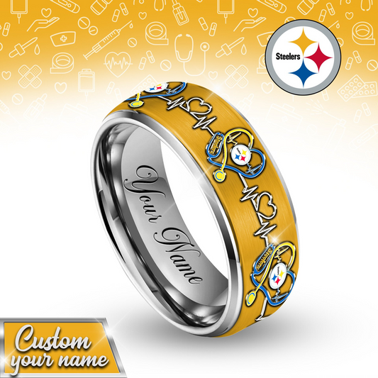 LUXURY NFL X PIT Silver Destiny Ring NDT NHM 2025