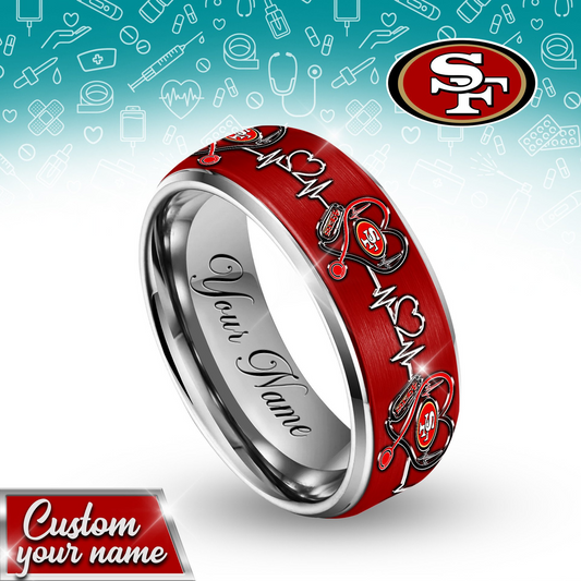 LUXURY NFL X SF Silver Destiny Ring NDT NHM 2025
