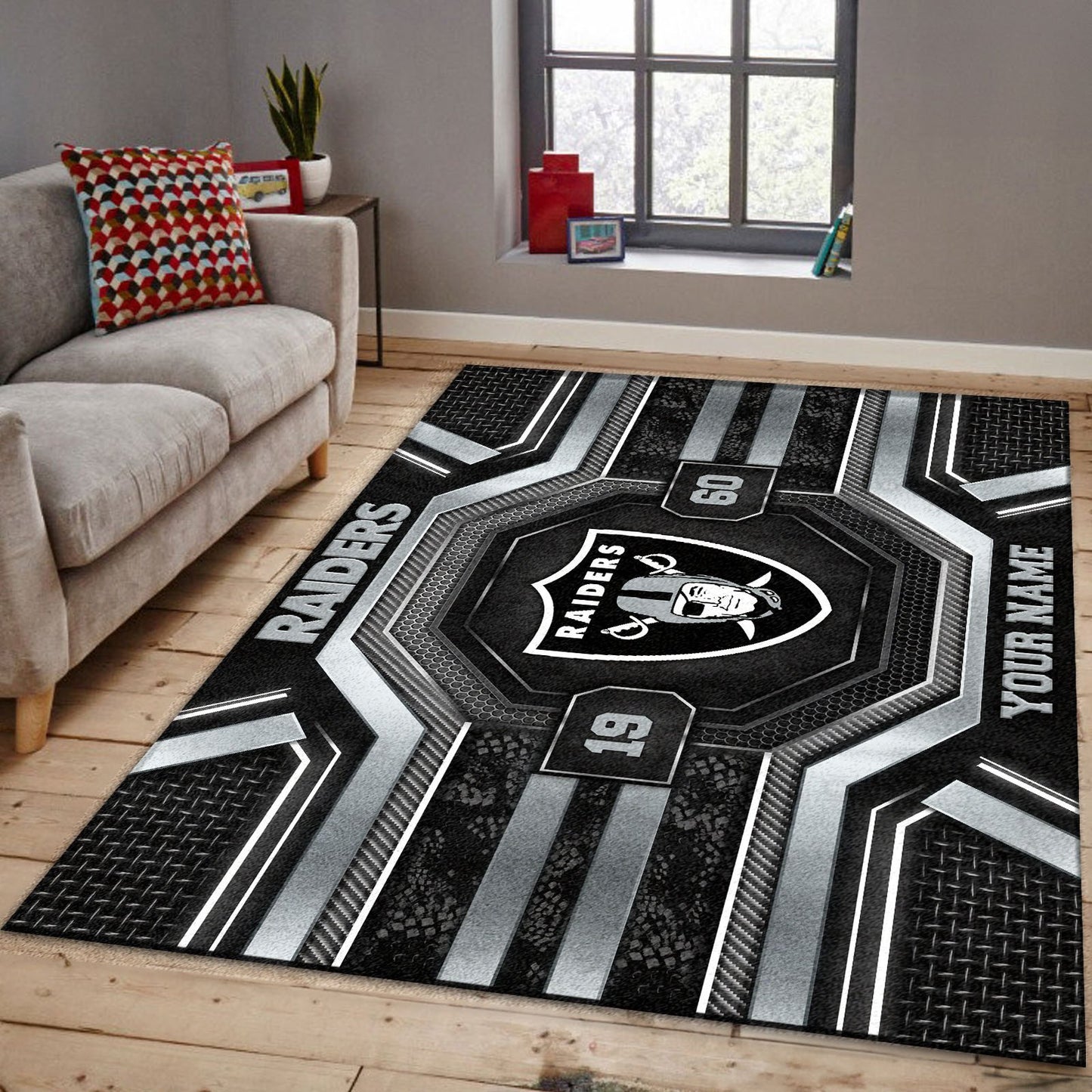 LV x NFL Custom Rug DatND DVT
